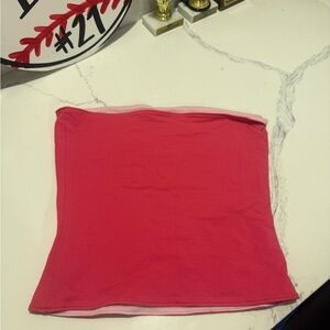 Pink Reversible Tube Top